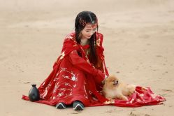 -虞美人汉服摄影