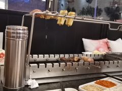 -長壹旋转烤吧 农家鸡火锅