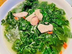 肉碎黄豆浸桑叶芽-凤阁楼果木烧鹅(鹤山陈山店)