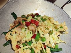 干锅丽水香菇花菜-探花·意境江南菜·唐伯虎文化体验店·松鼠桂鱼(观前店)