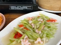 芹菜虾仁-加顺农场餐厅