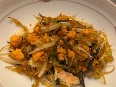 席前现拆蟹肉炒鱼翅-荣府宴(南阳路店)