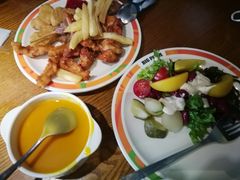 奥尔良烤鸡翅根-比格比萨自助(花园路店)