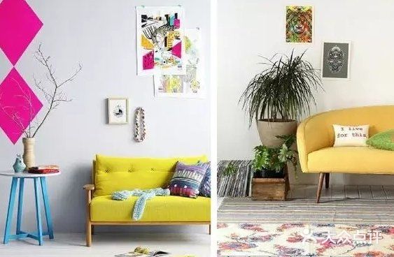 时髦摩登的黄色调，是家居时尚的不变风潮