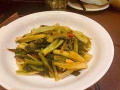 豆豉鲮鱼油麦菜-有璟阁港式餐厅(国贸商城店)