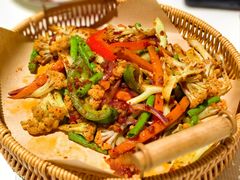 烤蔬菜拼盘-谷丽羊肉串·新疆烧烤·羊肉火锅大排档·原老马烧烤(砂子塘店)