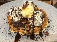 香草糖浆华夫饼-Moka Bros 摩卡站(嘉华店)