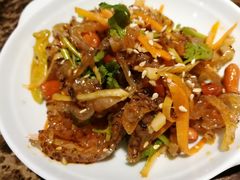 泡椒鱼皮-猪啊牛呀羊啊铜盘烤肉(正大广场店)