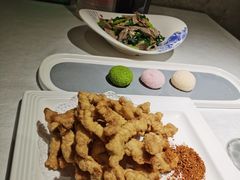 黑腐竹拌芥蓝-雲蜀龙阁·金牌水煮鱼(方庄店)