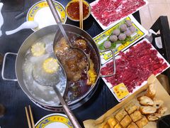 牛骨浓汤锅底-大吉利·潮汕鲜牛肉火锅(万峰路店)