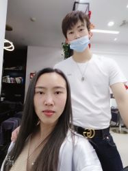 -阿三造型烫染•接发