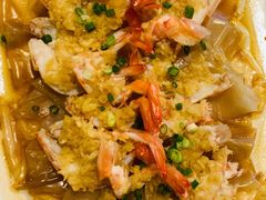 蒜蓉明虾蒸陈村粉-顺德美的万豪酒店-万豪中餐厅
