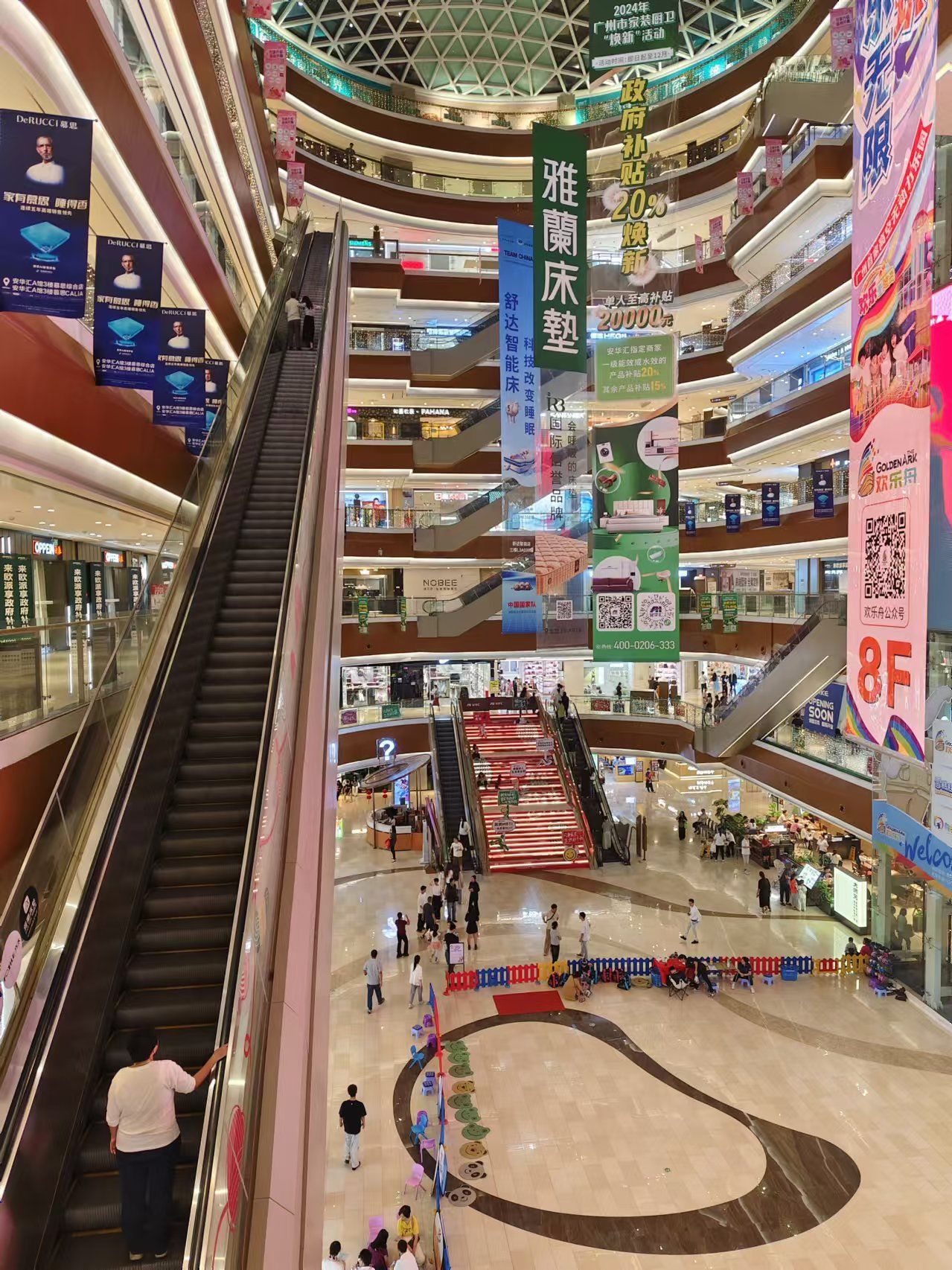 安华汇打造"亚洲第一飞天梯"从1楼直接到6楼