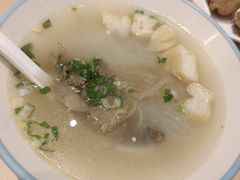 油豆腐百叶包粉丝汤-小杨生煎(湟普汇店)