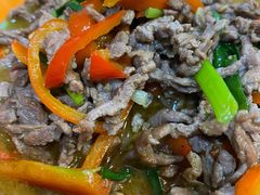 爆炒牛肉-五彩雪域藏餐馆