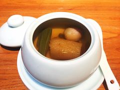 竹叶菜荔枝竹米汤-天水蔬食料理(树德之光店)