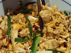 香醋炒土鸡蛋-荆九爷爆炒桥头三嫩(浙大店)