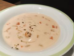 海鲜蘑菇汤-萨莉亚意式餐厅(浦江万达广场店)