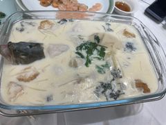 豆浆鲈鱼-老人和饭店(淮海中路店)