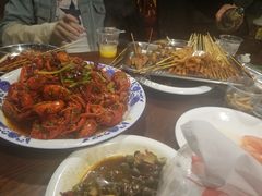 -笔墨纸虾之烧烤海鲜虾尾(好爱广场店)
