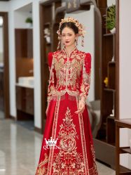 点击看大图 -艾拉·女王婚纱礼服馆