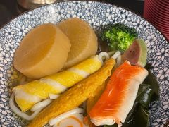 汤萝卜-柚下次·关东煮