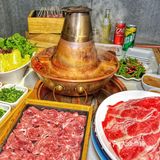 北京美食探店[调皮]去古铜吃铜锅涮肉