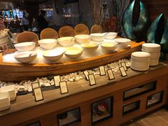 自助调料区-OPEN開全日自助餐厅·牛肉火锅·海鲜(佛山希尔顿酒店)