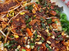 油泼面-手擀菠菜面(西康路店)