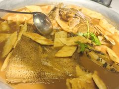 深海鲽鱼头泡饼-北平楼·烤鸭·北京菜(牡丹园店)