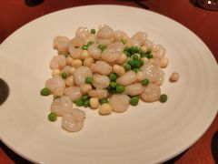 淮扬鸡头米虾仁-镇江苏宁万豪酒店-苏筵中餐厅