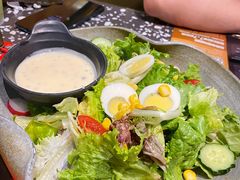 蔬菜沙拉-黑牛の場烤肉(摩天活力城店)