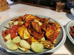 腊八蒜烧肥肠-小吊梨汤·北京菜·烤鸭(鸟巢店)