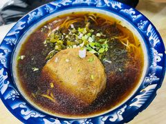 雪菜肉丝面加素鸡-陀块头面馆(梅岭南路店)