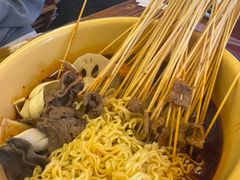 -拈签一笑黄牛肉辣卤串串