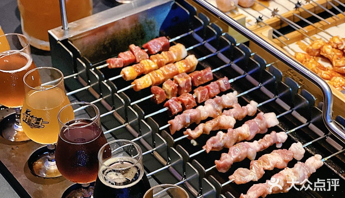 小仙女🧚‍♀️都喜欢来的酒酿啤酒烧烤店🍻