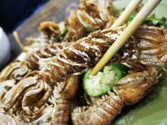 椒盐濑尿虾-贞姨美食·老字号海鲜大排档
