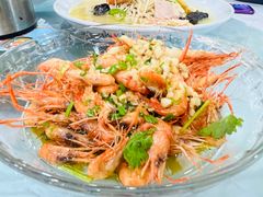 葱油青虾-溱湖八鲜菜馆