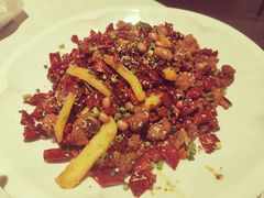 经典辣子鸡配大薯条-眉州东坡·熊猫主题餐厅(枫蓝店)