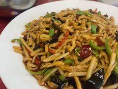招牌五味肉丝-老苏扬饭店
