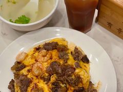 至尊滑蛋三拼饭-有章牛杂(石厦店)