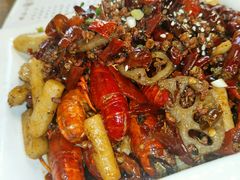 香辣小龙虾（大份）-海岛八号龙虾烧烤田鸡(蓝天路总店)