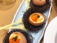 紫海胆蒸土鸡蛋-观宴中餐厅
