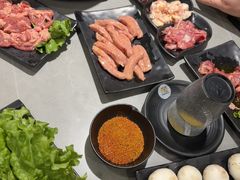 -啊美丽炭火烤肉(滑翔一店)