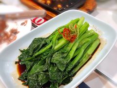 蚝油芥兰-香港威特瑞茶餐厅(小白楼音乐厅店)