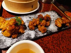 雪花糖醋里脊-绿茶餐厅(华联万柳店)