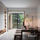 40岁大叔把客厅去掉，装修成极简新中式，新家静谧又美好，喜欢