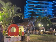 -JW万豪厨房餐厅·滨海草坪烧烤·海鲜·海景(三亚绿发山海天JW万豪酒店)