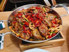 麻辣鸭头-山楂树融合菜餐厅