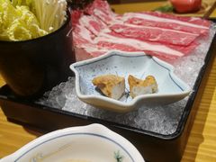 牛肉寿喜锅-花潮料理艺食馆(世欧广场店)